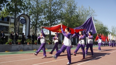 我校2013年春季田径运动会隆重召开