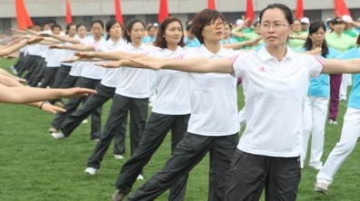 附小教师参加清华大学教职工运动会