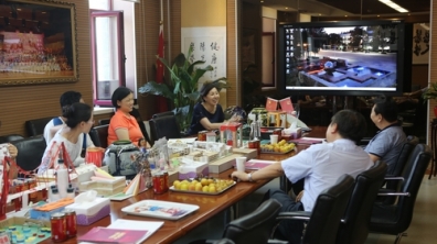 海淀区领导莅临我校部署名师工程工作