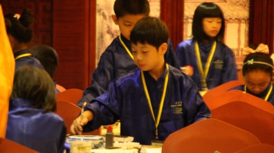 魏亦博同学在第九届全国少儿现场书画总决赛中获奖