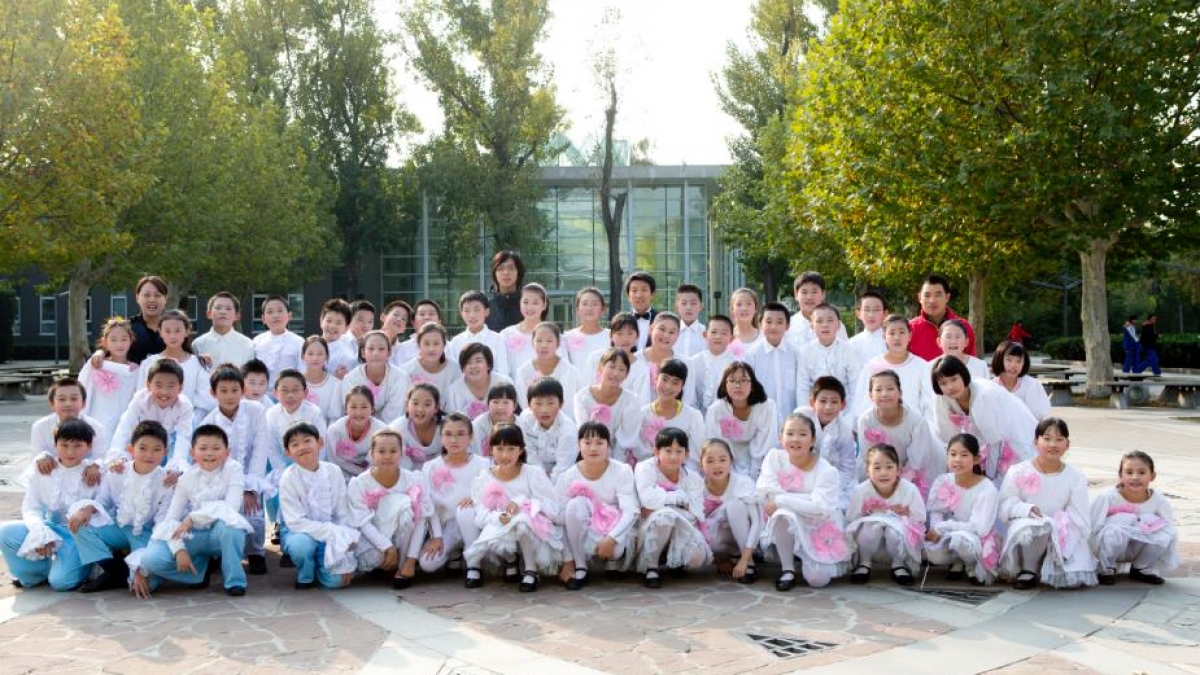 北京市中小学生合唱比赛海淀西苑分赛场