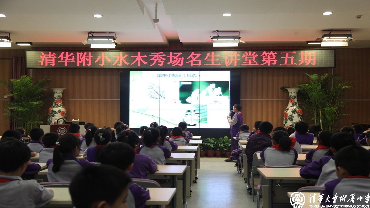 学生自创课程——清华附小水木秀场名生讲堂第五期：一个满世界找虫的“怪”学生