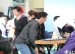 我校金帆民乐团参加北京市第十六届学生艺术节前的彩排