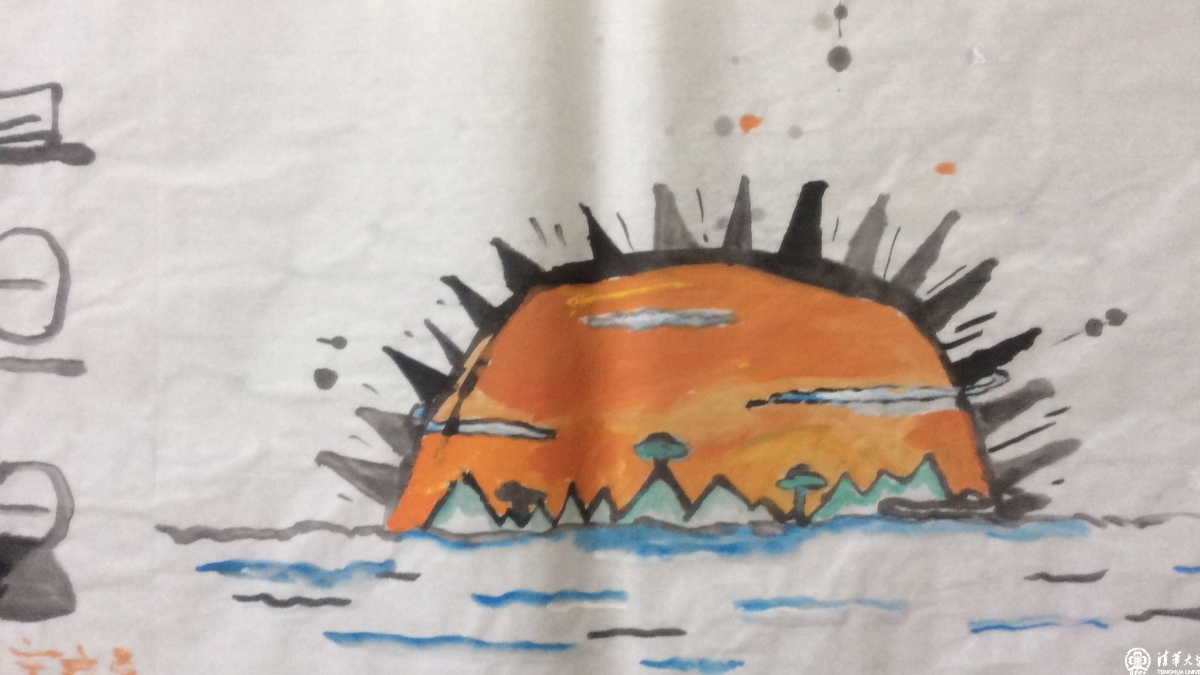 学生的书画作业