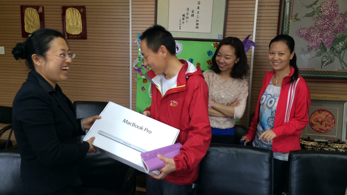 IPAD课题推进汇报暨清华附小教师培训启动