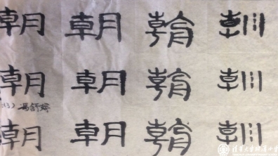 学生的书画作业
