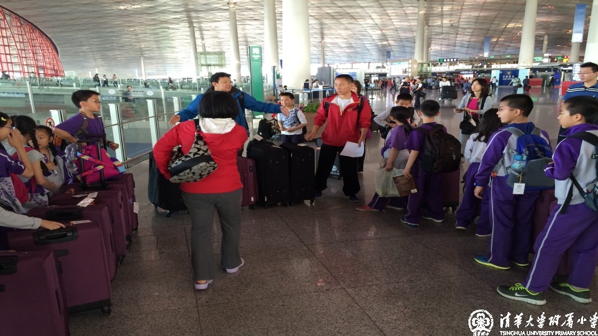 清华附小DI团队远赴美国参加全球赛——on our way to America