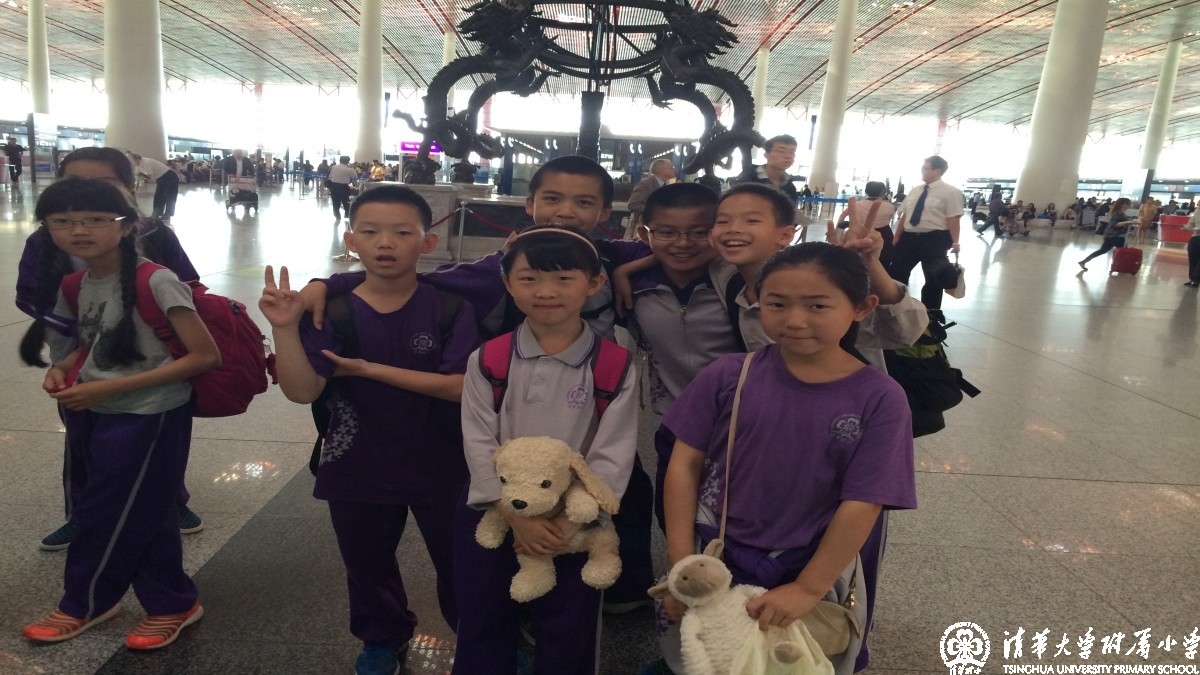 清华附小DI团队远赴美国参加全球赛——on our way to America