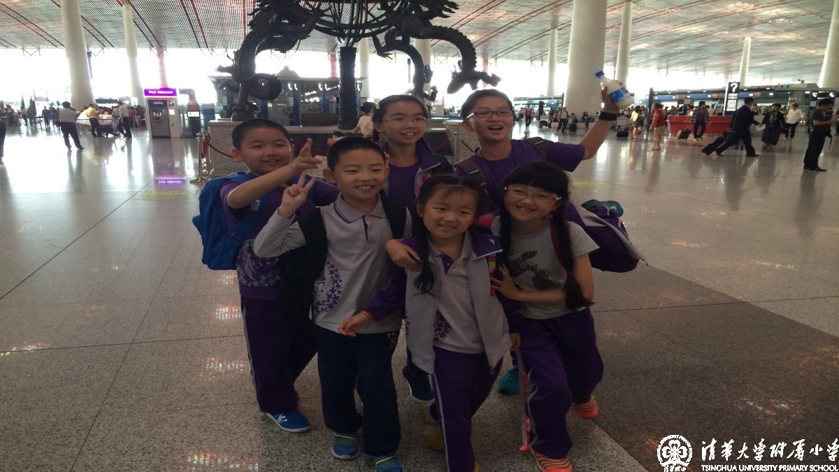 清华附小DI团队远赴美国参加全球赛——on our way to America