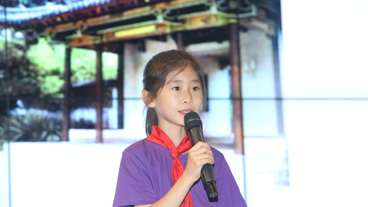 我校二年级课前三分钟演讲展示