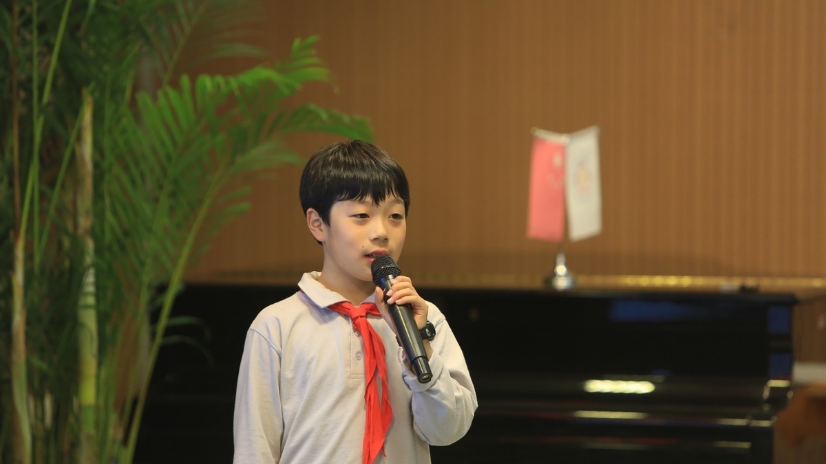学生自创课程——清华附小水木秀场名生讲堂第六期